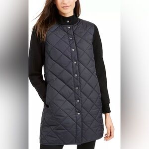 Eileen Fisher Quilted Black Women’s Jacket (L)